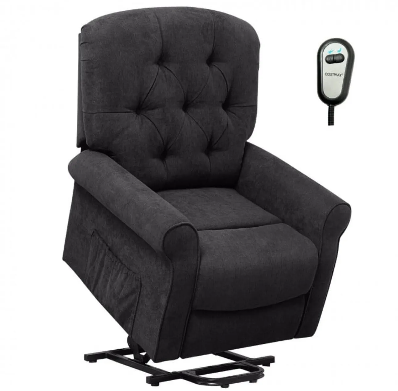 Heavy Duty Comfortable Modern Power Lift Chair For Elderly, Everyone | Adjustable Back Rest, Foot Rest | Full Body Relax Chair | Holds 330lbs