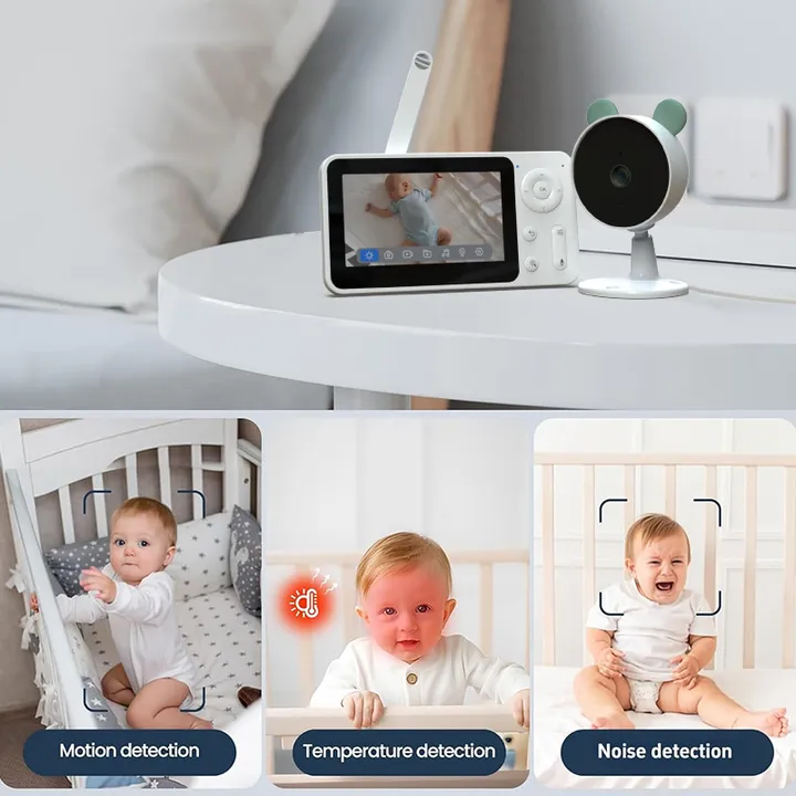 Inch Video Baby Monitor with-جهاز مراقبة الأطفال