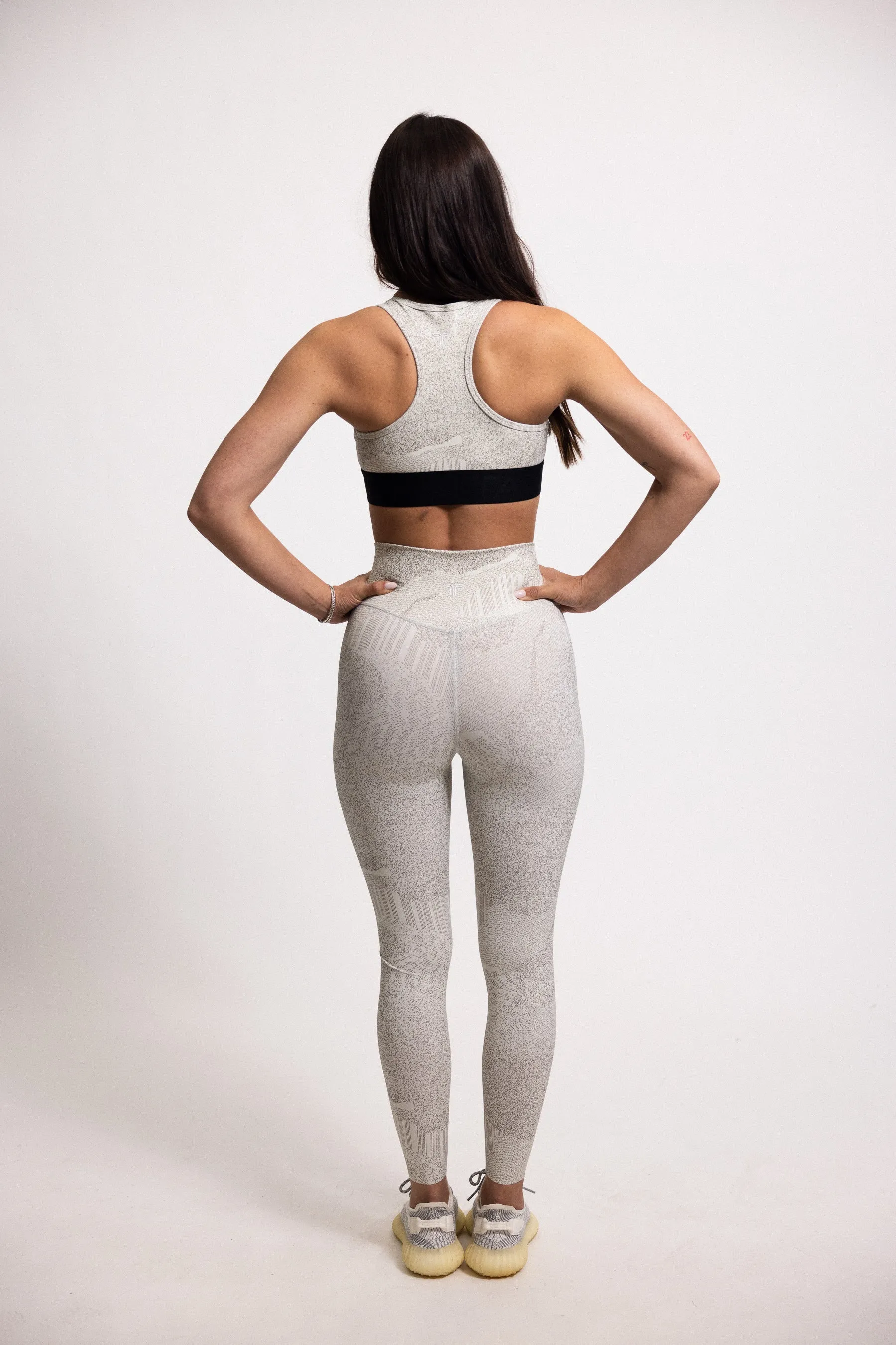Intensity Sports Bra - White Night Vision