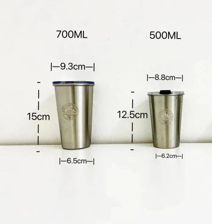 KINIES HANDMADE: 700ML Crossbody Strap Cup Holder