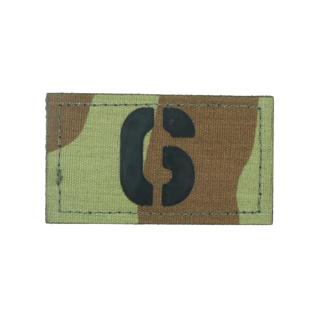 Lasercut Covert IR Patch- "6"  - 2 x 3.5 Inches