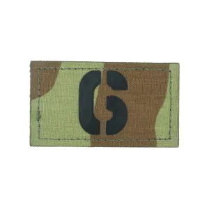 Lasercut Covert IR Patch- "6"  - 2 x 3.5 Inches