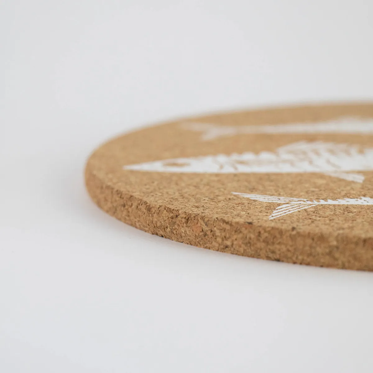 Liga Mackerel Cork Placemat 25cm