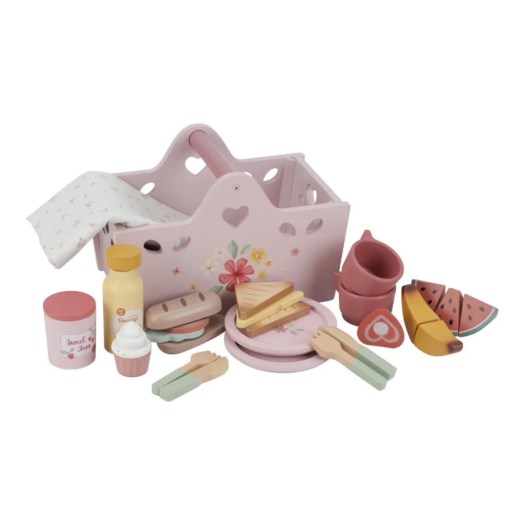 Little Dutch Wooden Picnic Playset