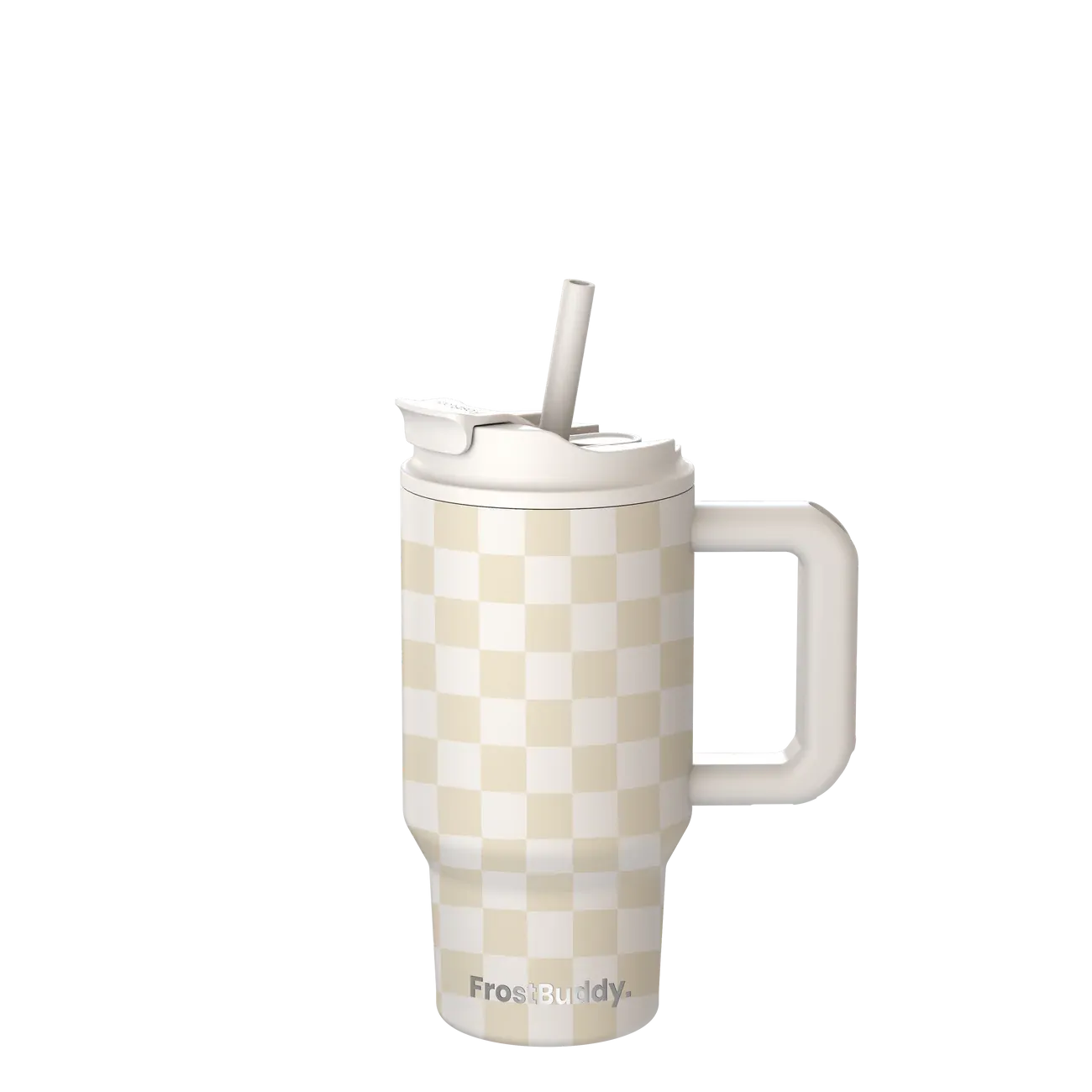 MINI THICC BUDDY | BEIGE CHECKERED