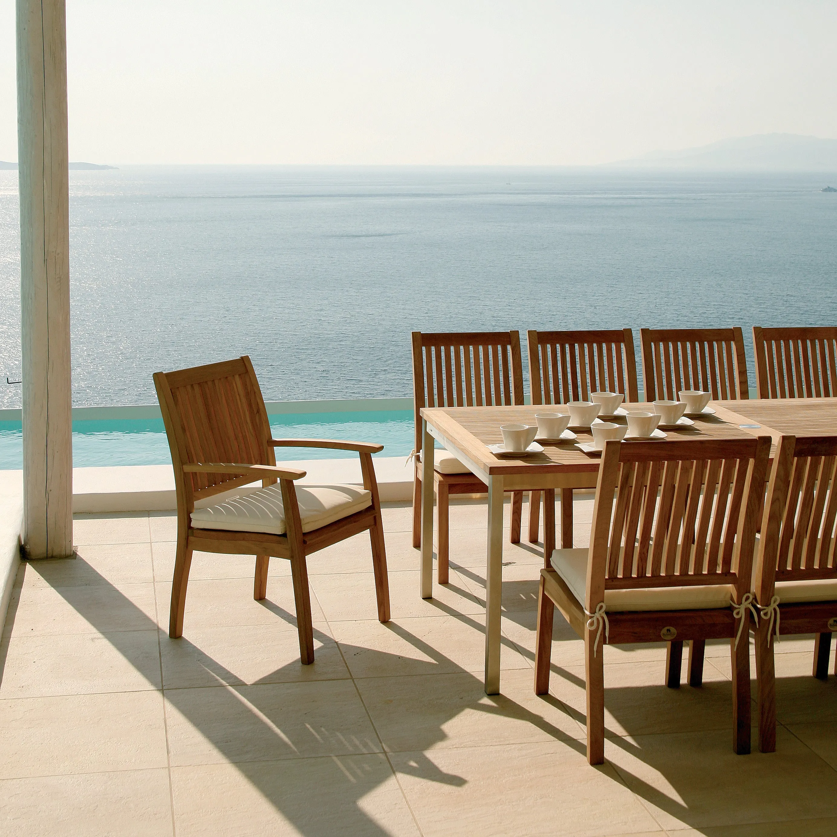Monaco Teak Armchair