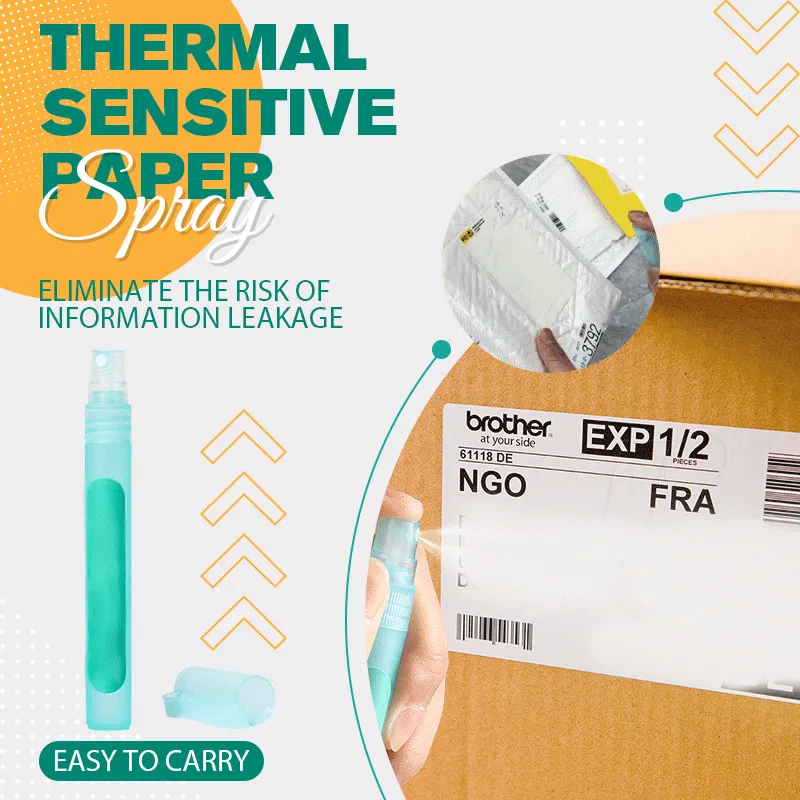 New Hot Selling Thermal Sensitive Paper SprayBuy 2 free get 1