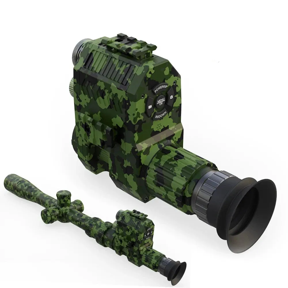 NK007 Night Vision Monocular 1080P 200-400M Infrared Scope Camcorder with Rechargeable Battery Charger Multiple Language