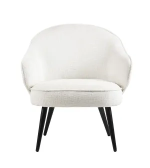 Norway Fabric Leisure Chair Cream / Grey