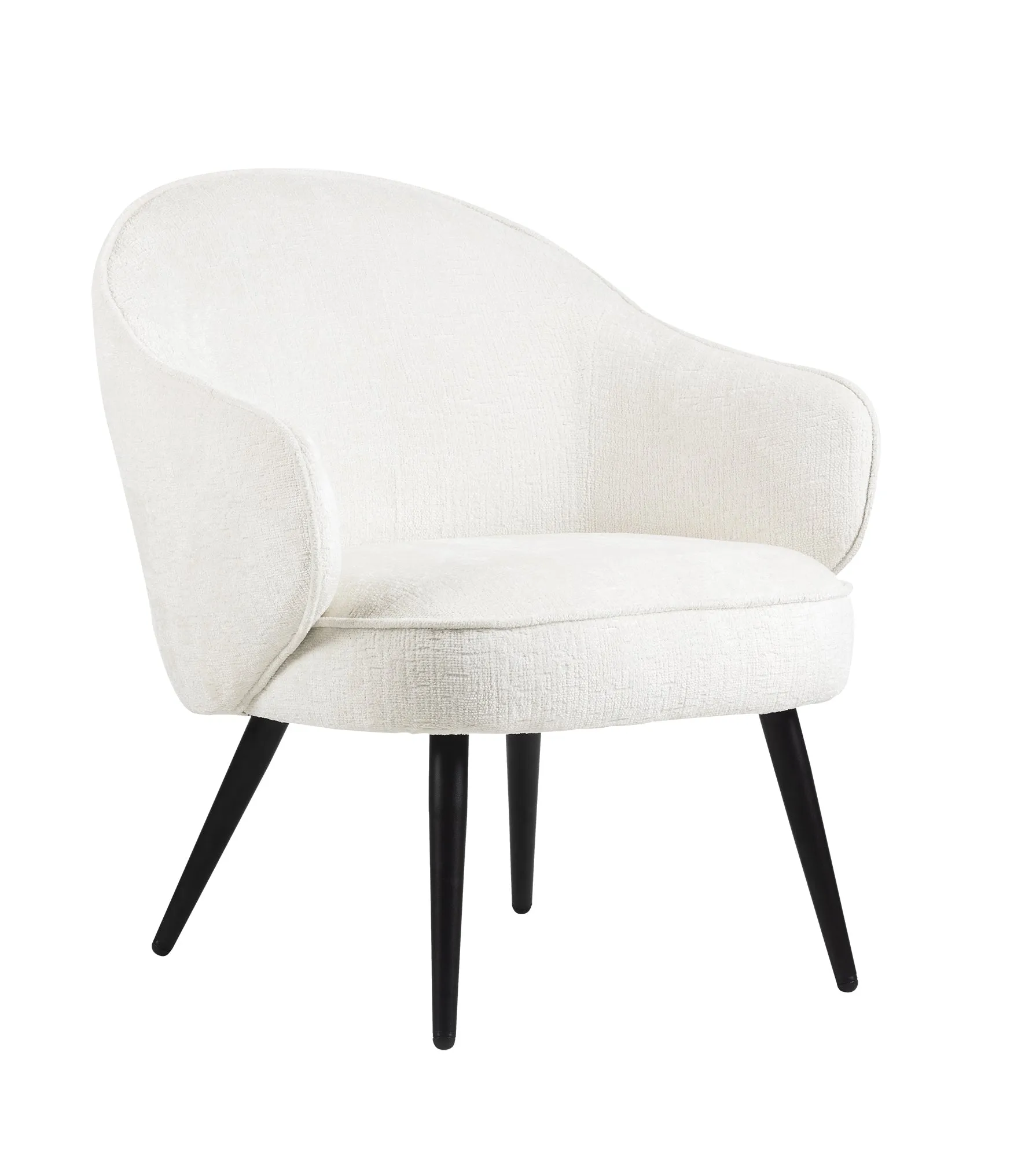 Norway Fabric Leisure Chair Cream / Grey