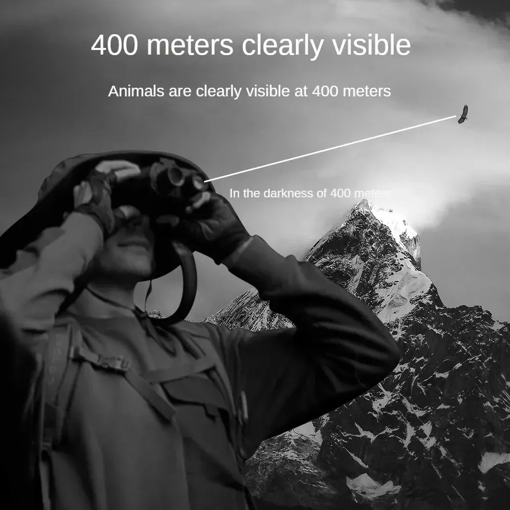 NV8160 Night Vision Binoculars 1080P HD 8x Digital Infrared Head Mount Hunting Telescope 400m Surveillance Camping Equipment
