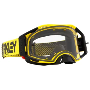 Oakley Airbrake Goggles Moto Yellow Clear Lens