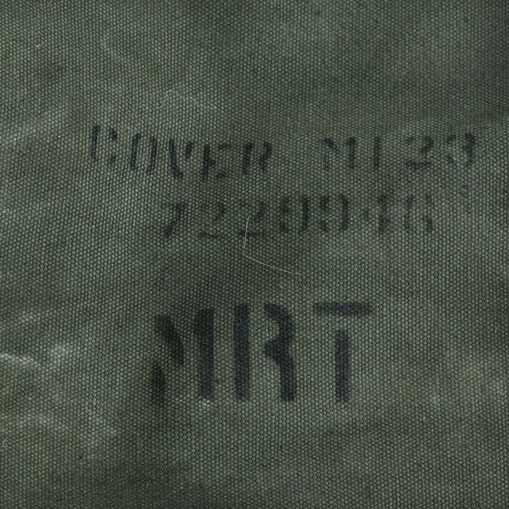 Original U.S. WWII 1945 Dated Paratrooper M18 Recoilless Rifle with Field Cover, 57mm Round in Canister & More - Inert