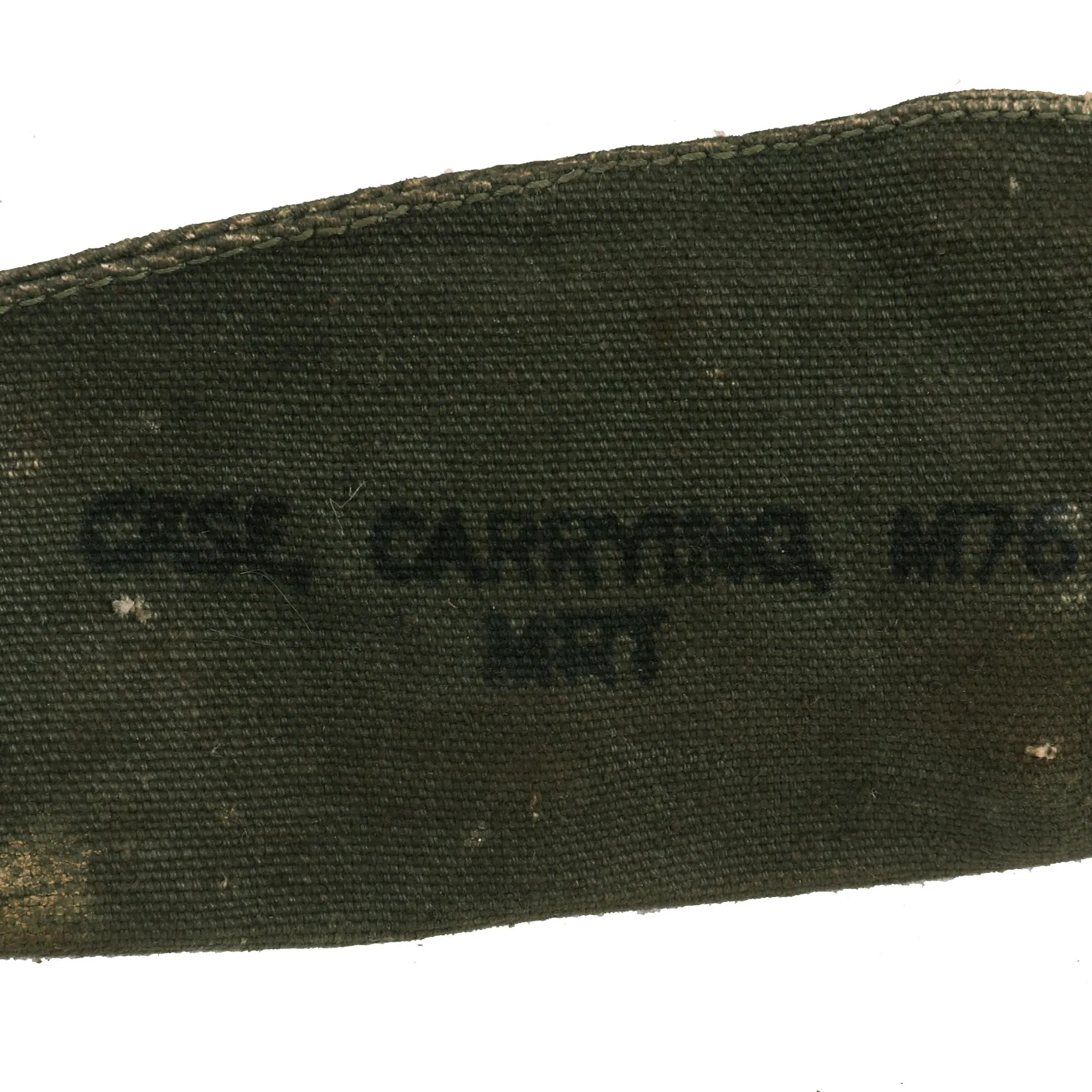 Original U.S. WWII 1945 Dated Paratrooper M18 Recoilless Rifle with Field Cover, 57mm Round in Canister & More - Inert