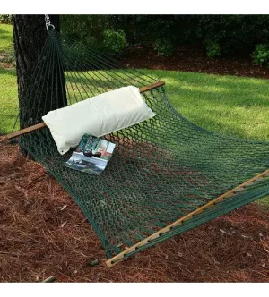 Pawleys Island Large DuraCord® Rope Hammock - Green