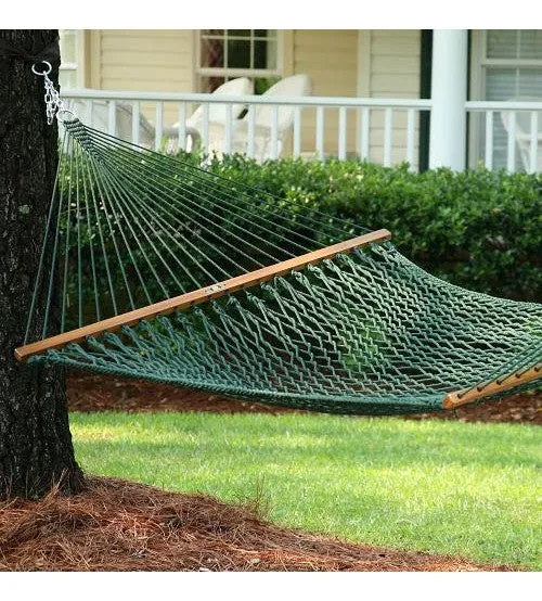 Pawleys Island Large DuraCord® Rope Hammock - Green