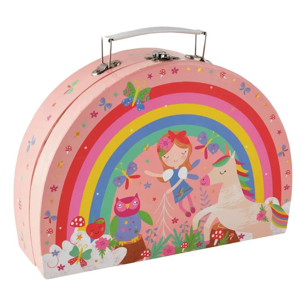 Rainbow Fairy 10 Piece Tin Tea Set by Floss & Rock