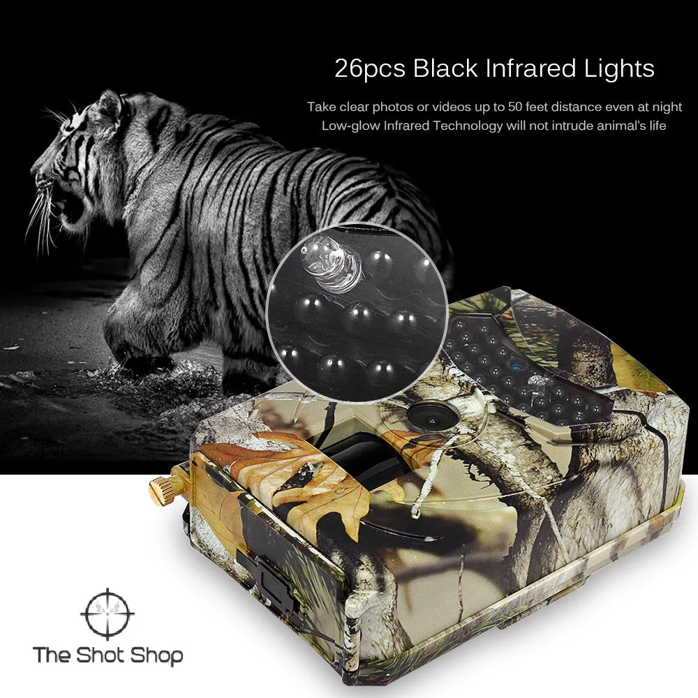 RBK RB45 12MP 1080P Trail Camera Black light