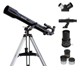 saxon 707-AZ2 Refractor Telescope