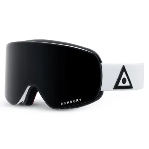 Sonic goggle - White triangle / Dark smoke   Yellow