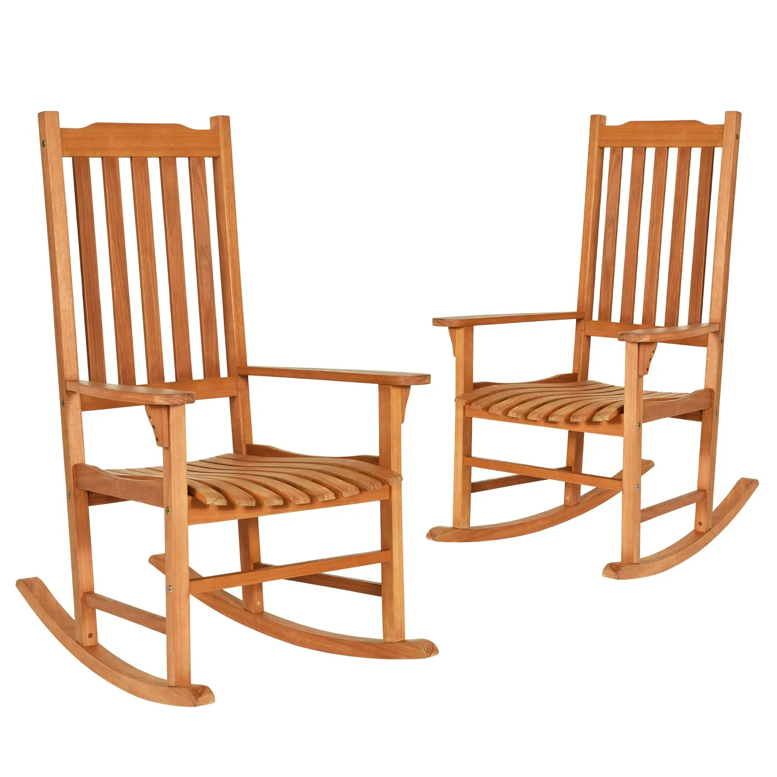 Tangkula Patio Rocking Chair,w/Heavy-Duty 350 LBS Weight Capacity