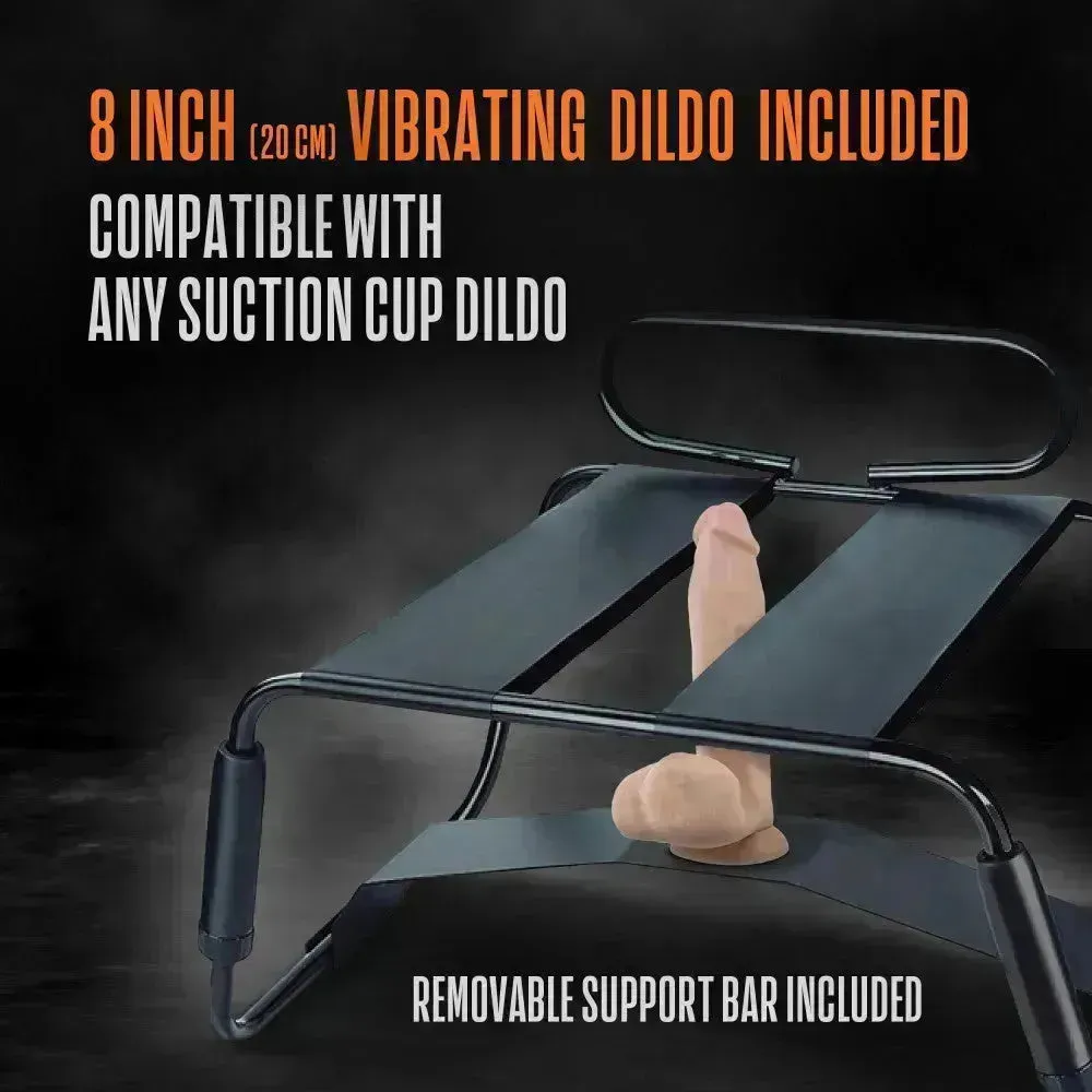 Temptasia Surrender Sex Chair -  Sex Stool With Vibrating Dildo