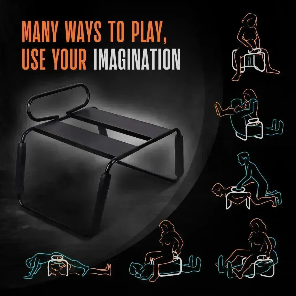 Temptasia Surrender Sex Chair -  Sex Stool With Vibrating Dildo