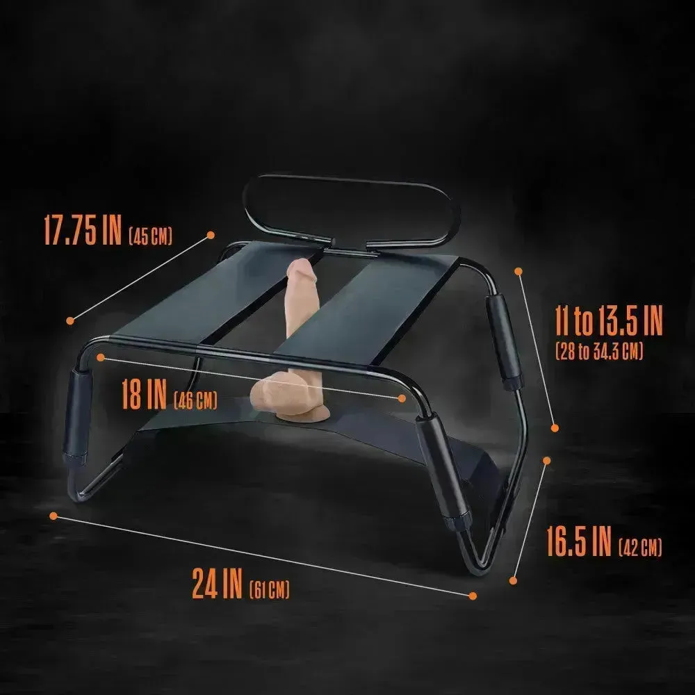 Temptasia Surrender Sex Chair -  Sex Stool With Vibrating Dildo