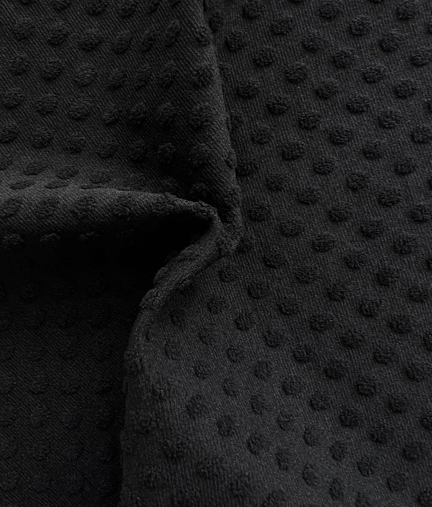 The Bermuda One Piece - Terry Dot - Black - Classic