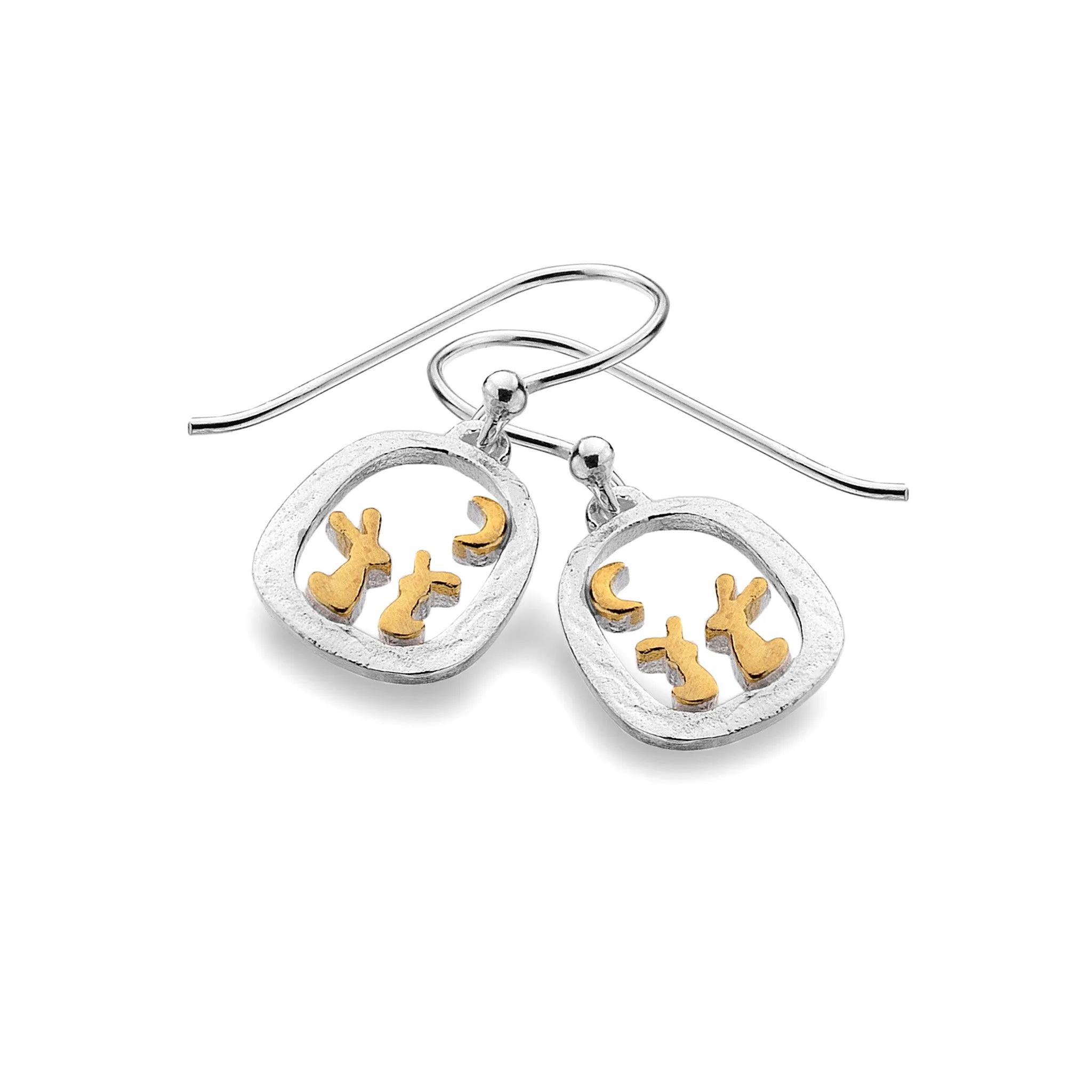 Twilight Bunny Earrings