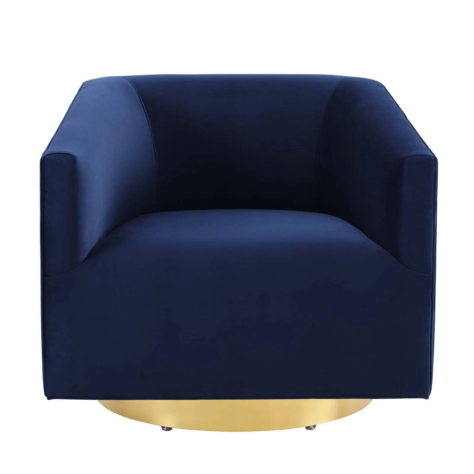 Twist  Accent Lounge Performance Velvet Swivel Chair