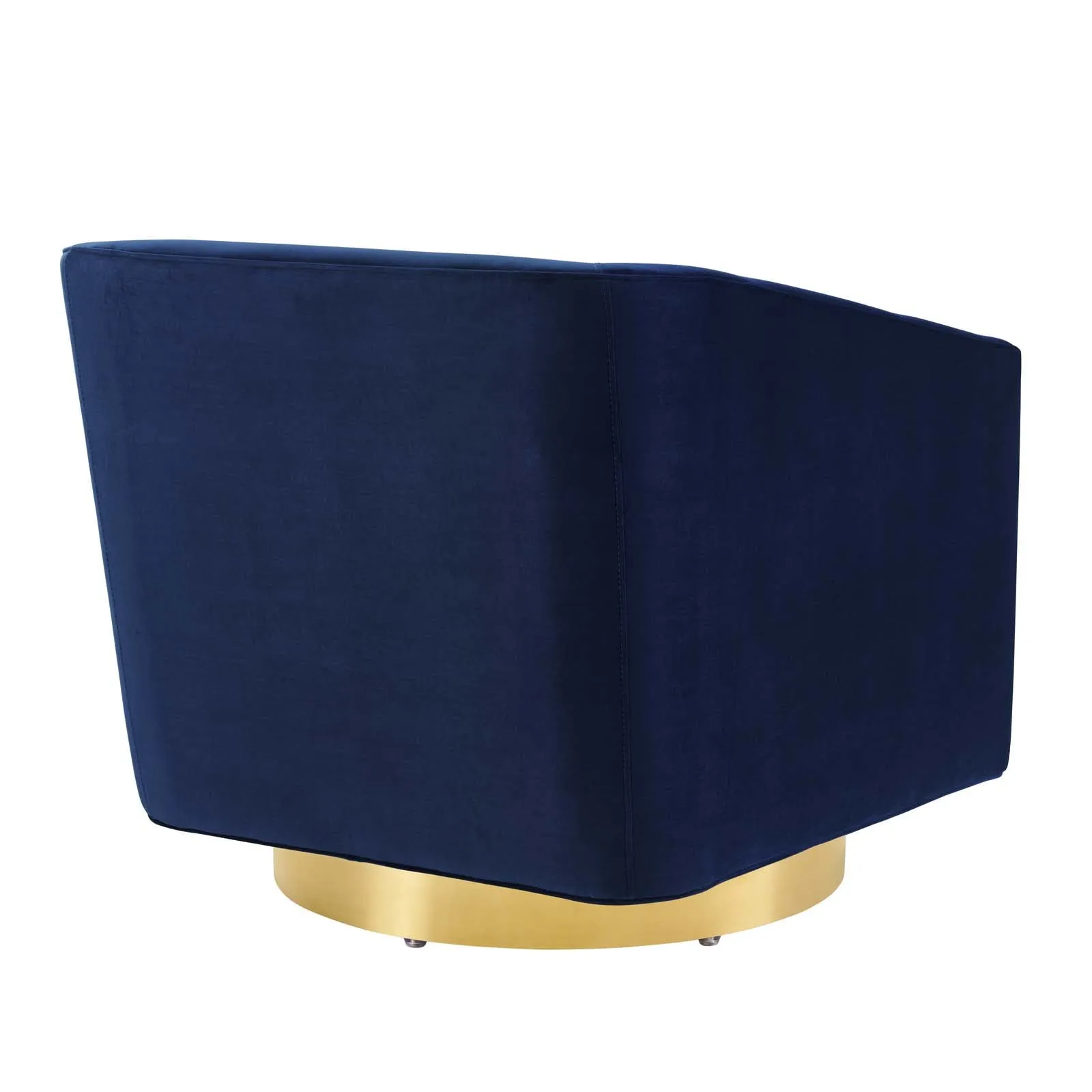 Twist  Accent Lounge Performance Velvet Swivel Chair