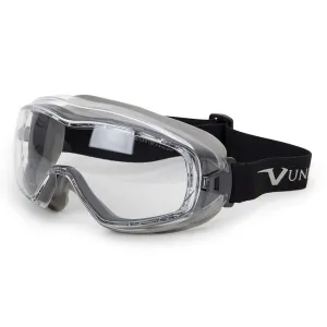Univet 620 Ski Style Safety Goggles Clear Lens
