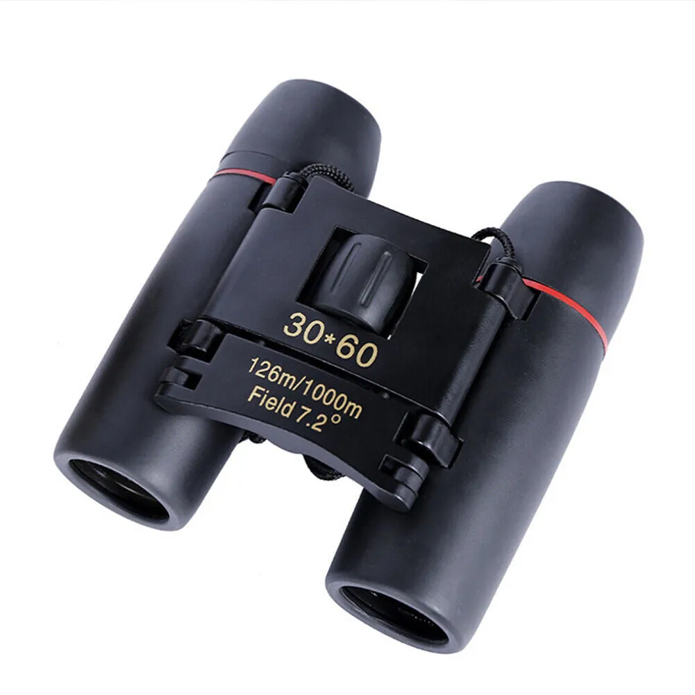 US 1-2 Pc 30x60 Zoom Portable Binoculars Waterproof Hunting Day Night Vision