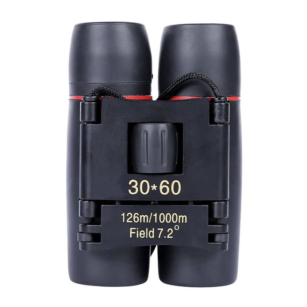 US 1-2 Pc 30x60 Zoom Portable Binoculars Waterproof Hunting Day Night Vision