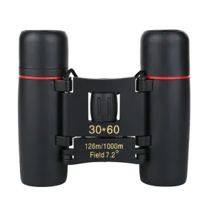 US 1-2 Pc 30x60 Zoom Portable Binoculars Waterproof Hunting Day Night Vision