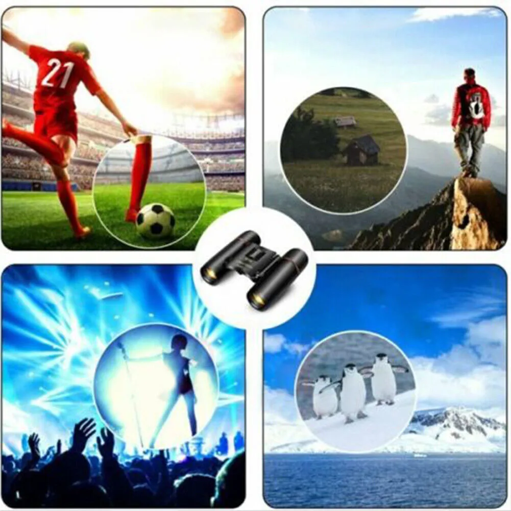 US 1-2 Pc 30x60 Zoom Portable Binoculars Waterproof Hunting Day Night Vision
