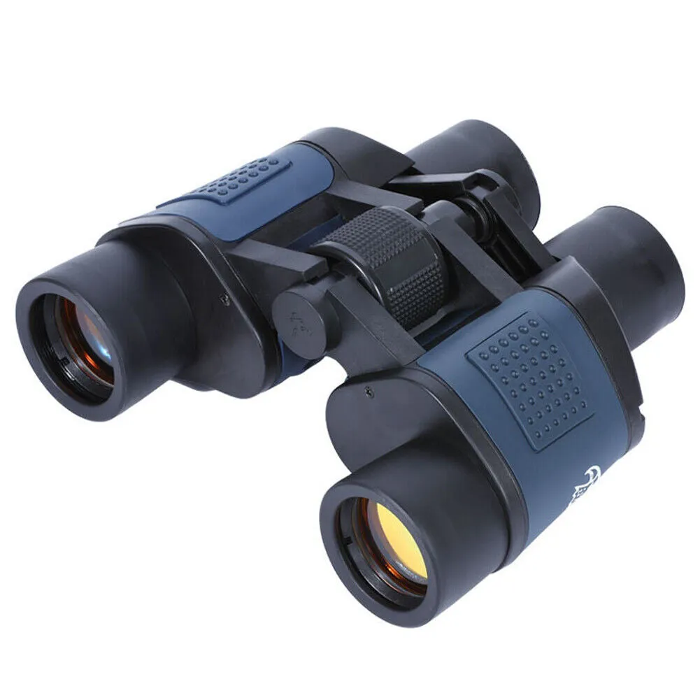 US German Military Army 60x60 Binoculars Prism HD Night Vision Hunting Bag Fine