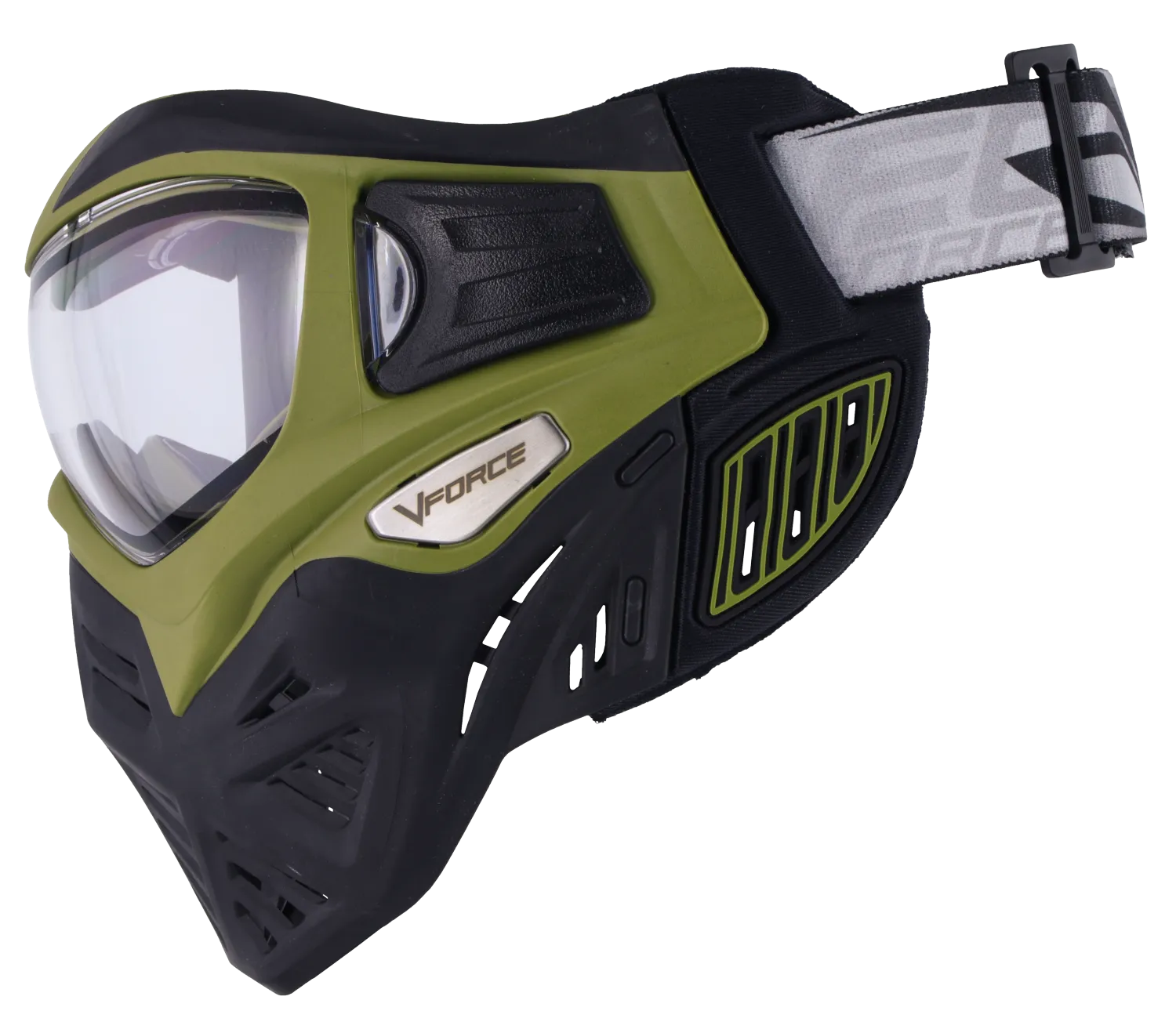 V-Force Grill 2.0 Paintball Goggle - Thermal Clear Lens - Crocodile (Olive/Black)