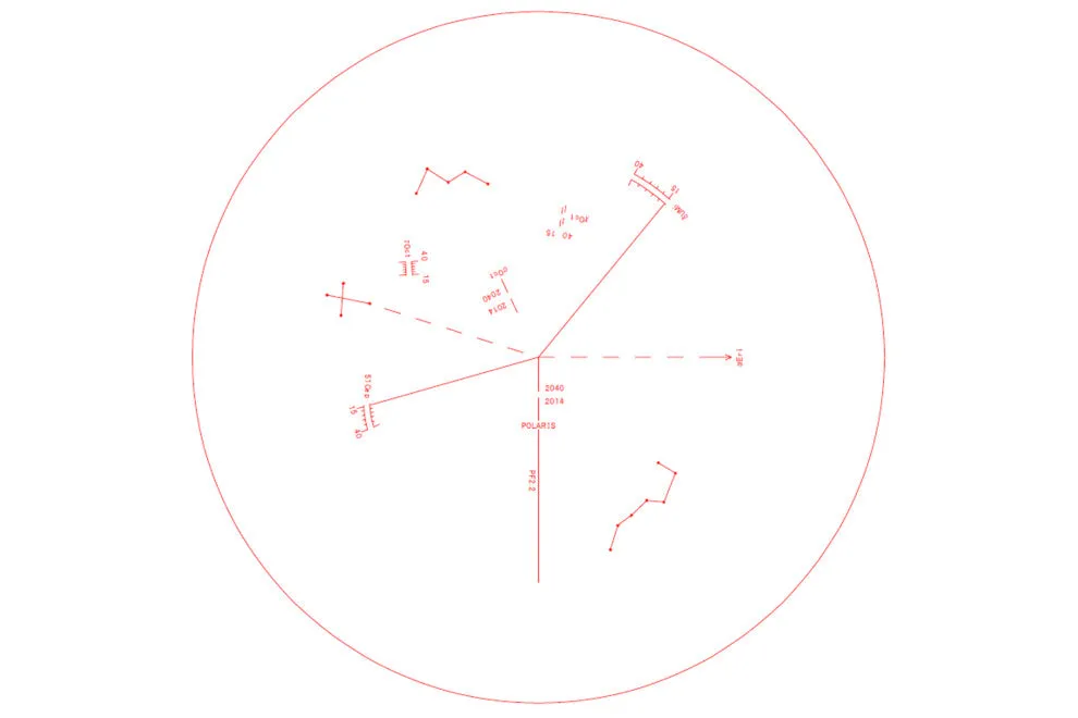 Vixen Portable Equatorial Mount Polar Alignment Scope Set for POLARIE U
