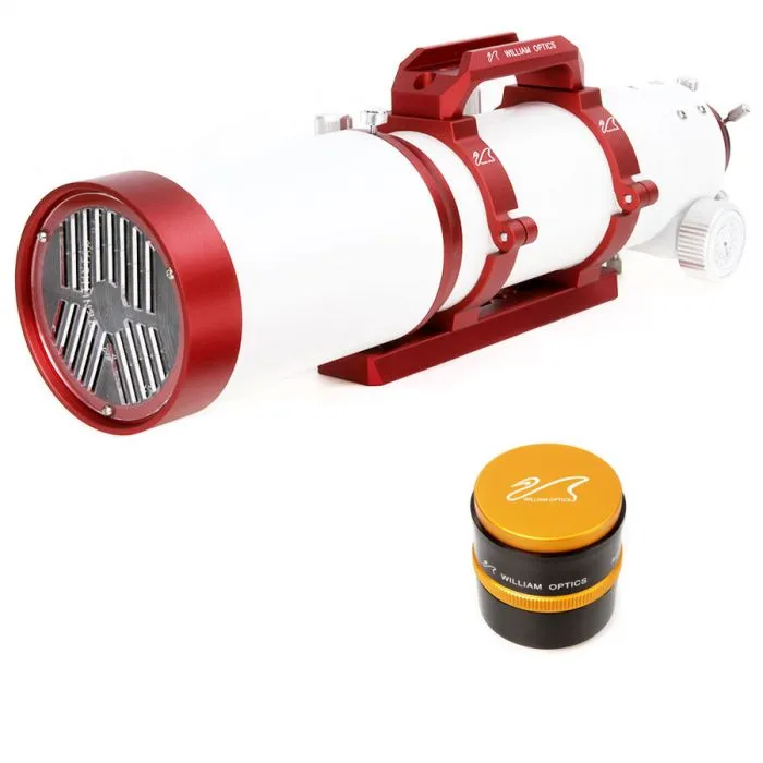 William Optics Super ZenithStar 81 Doublet Refractor Telescope - Astrophotography Package - Red