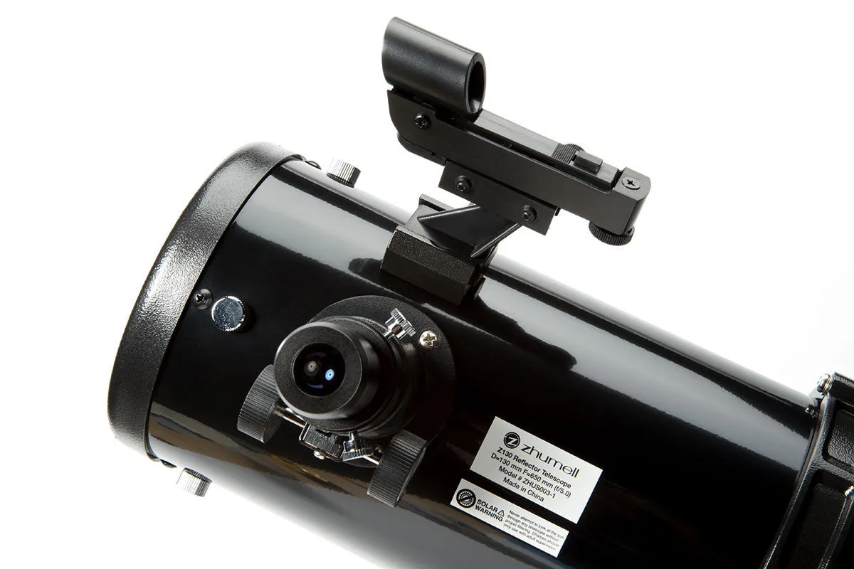 Zhumell Z130 Portable Altazimuth Reflector Telescope - ZHUS003-1